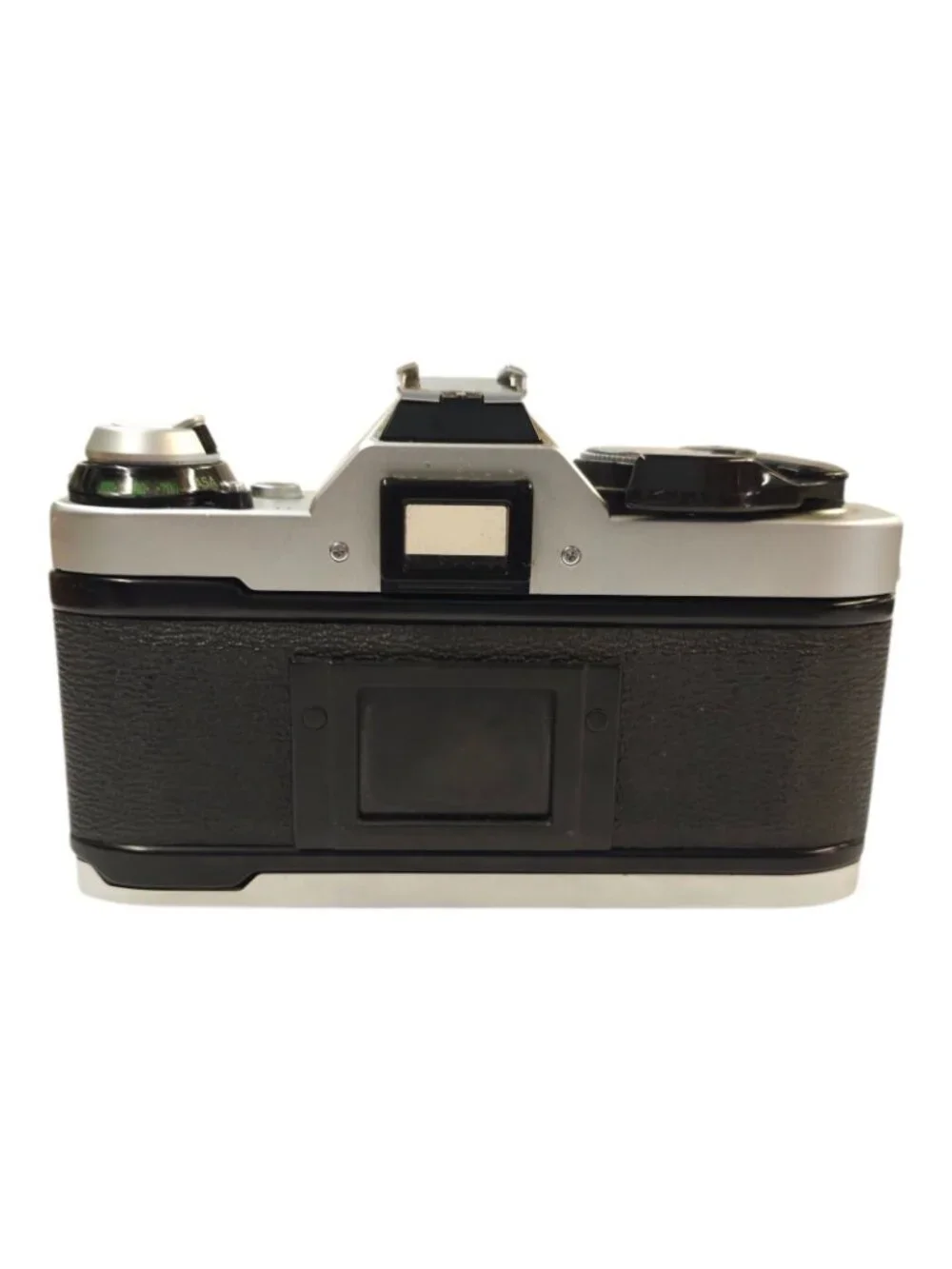Canon AE-1 Program 35mm Film Black Silver Camera Body TESTED WORKS